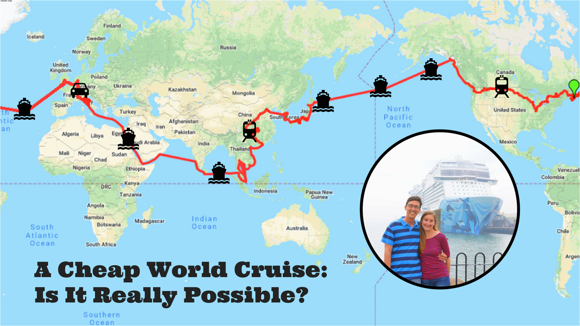 a cheap world cruise how we used a travel trick to afford the voyage