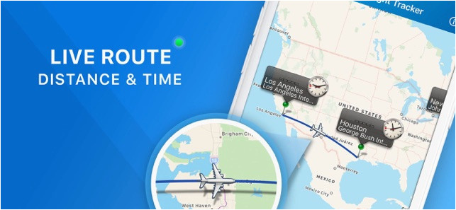 the flight tracker on the app store