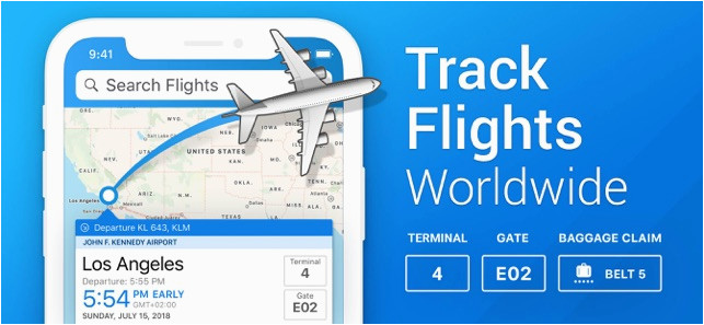 the flight tracker on the app store