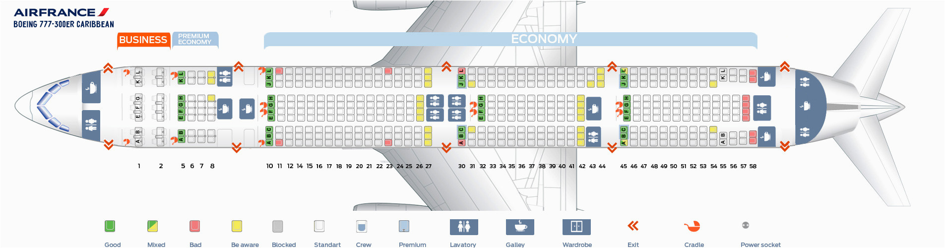 seating chart boeing 777 300er air france elcho table