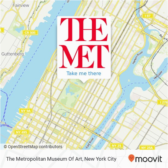 how to get to the metropolitan museum of art in manhattan by