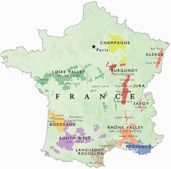 wine map of france in 2019 places france map wine recipes