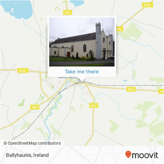 how to get to ballyhaunis in ballyhaunis by bus or train moovit