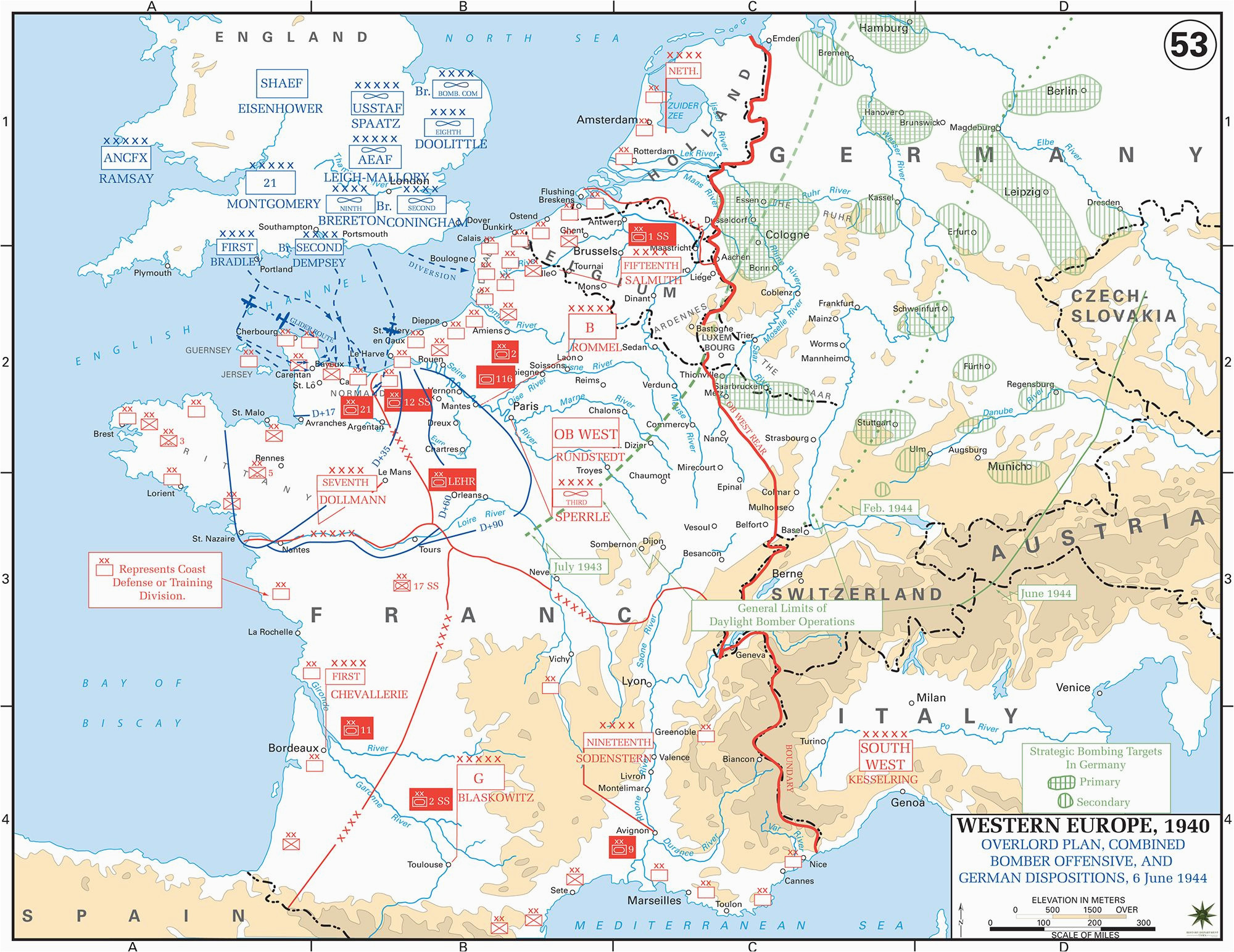 pin by richard wakeland on world war 2 france map map normandy