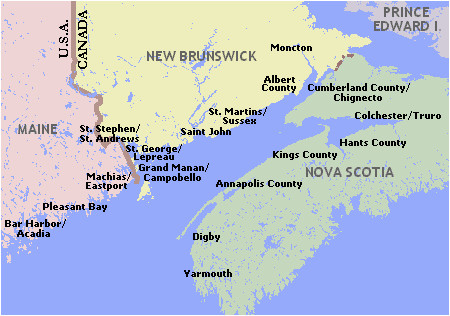 bay of fundy world map below is a map summary nova scotia