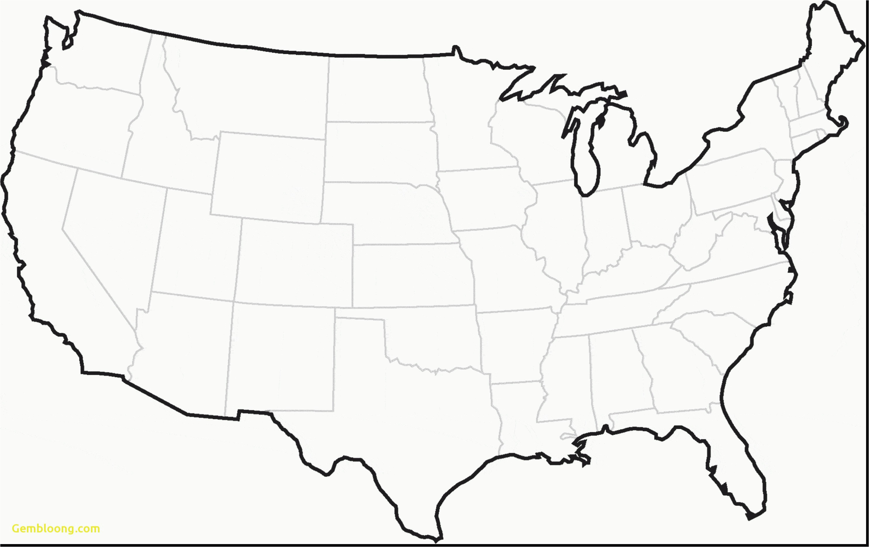 unlabeled us map quiz fresh blank and canada printable