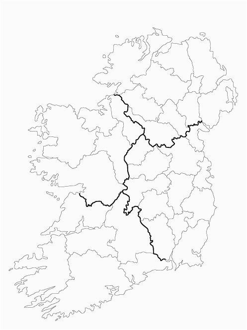 map of ireland blank download them and print