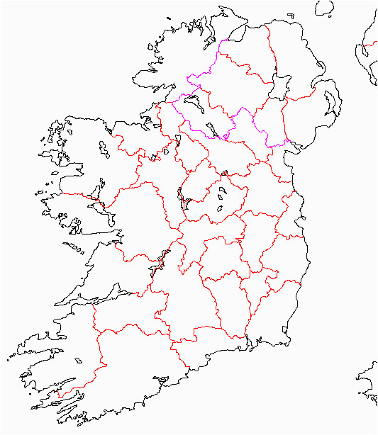 map of ireland blank download them and print