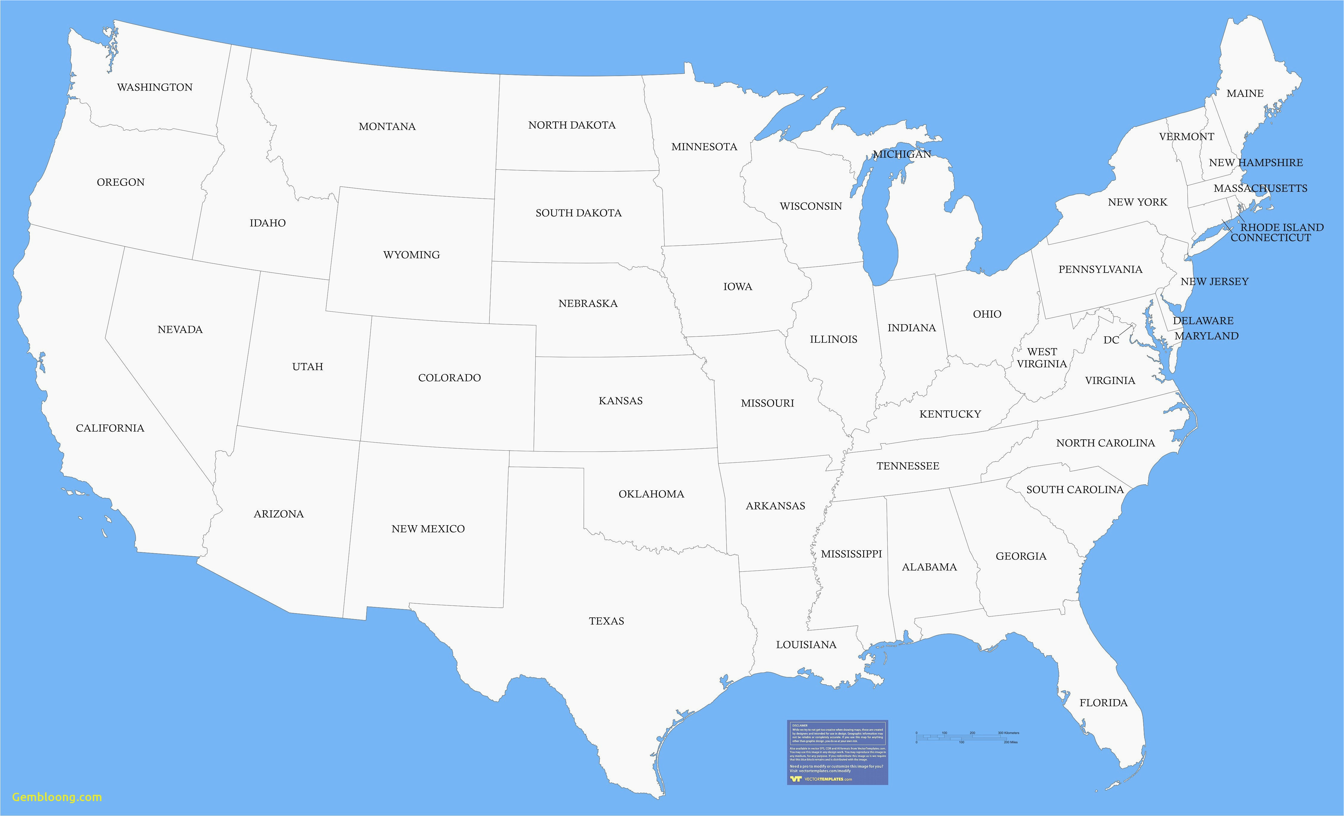 Blank New England States Map Secretmuseum