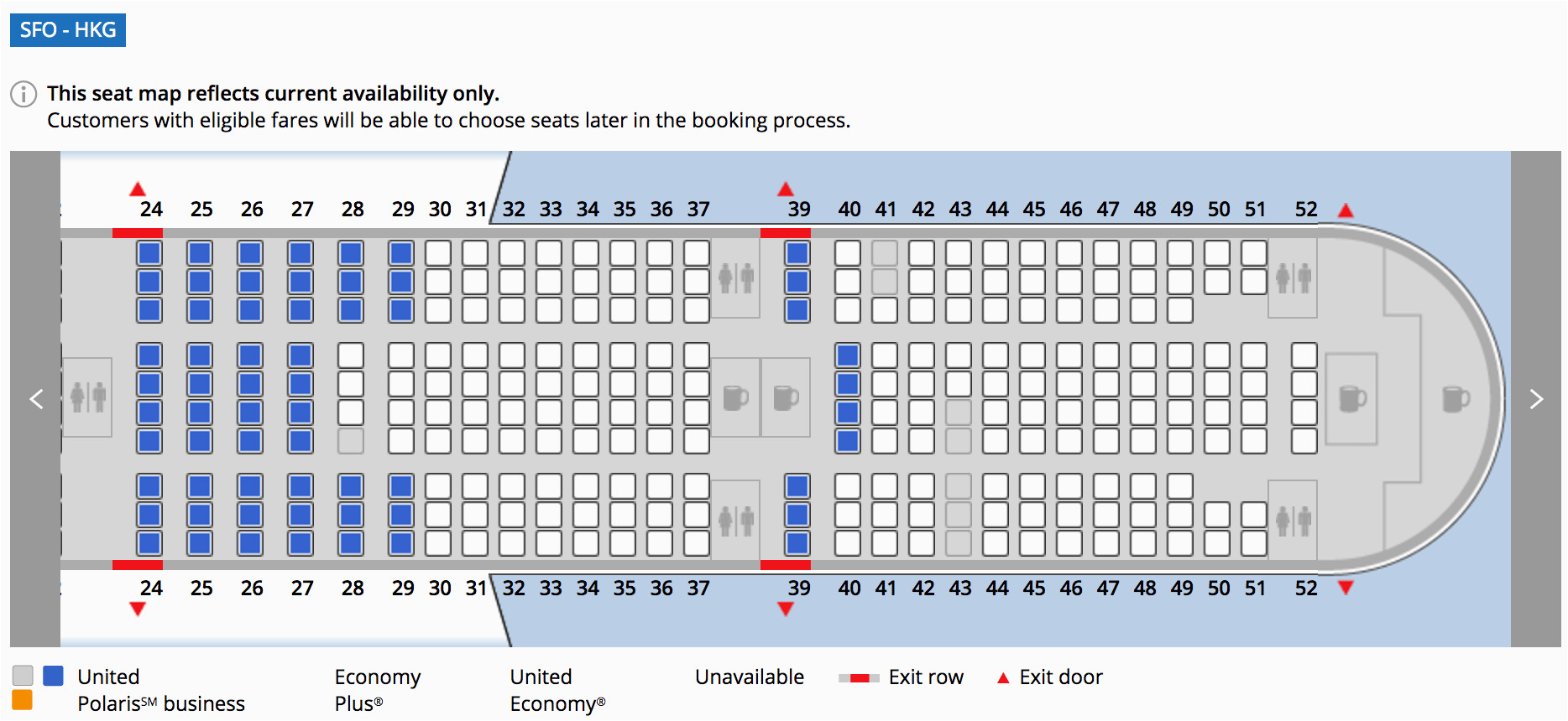 where to sit when flying united s 777 300er economy
