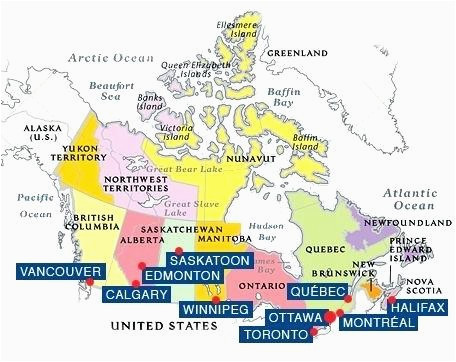 capitals and states of canada