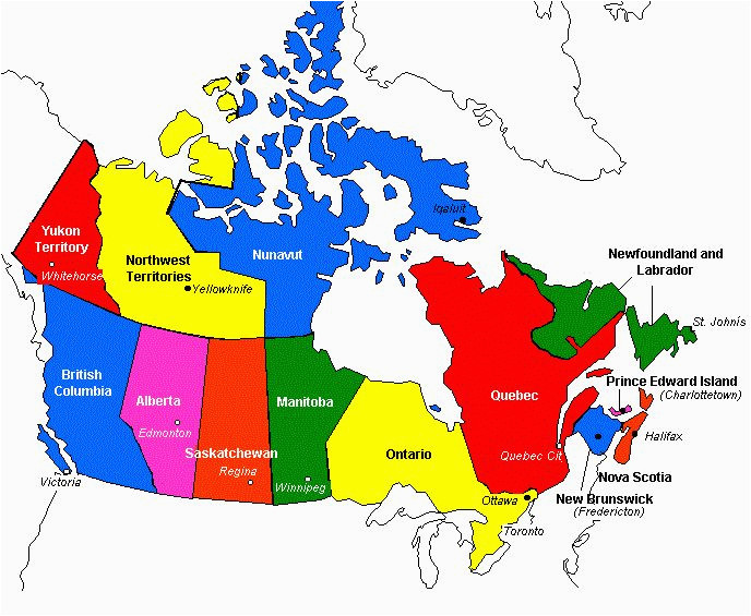 map of canada with capitals awesome lovely capital cities