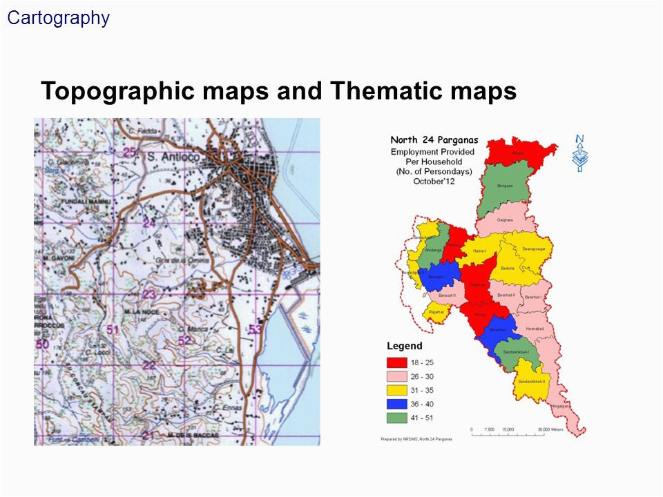 cartography topographic maps and thematic maps 1