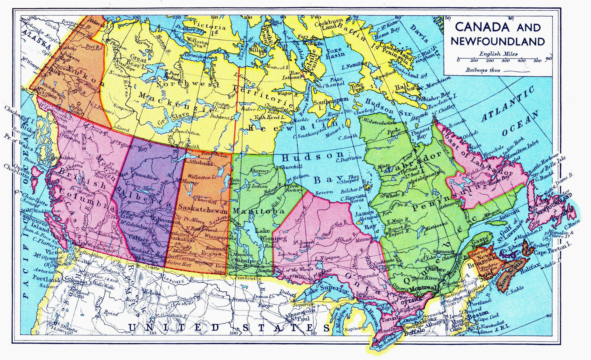 map of san andreas fault line in california canada