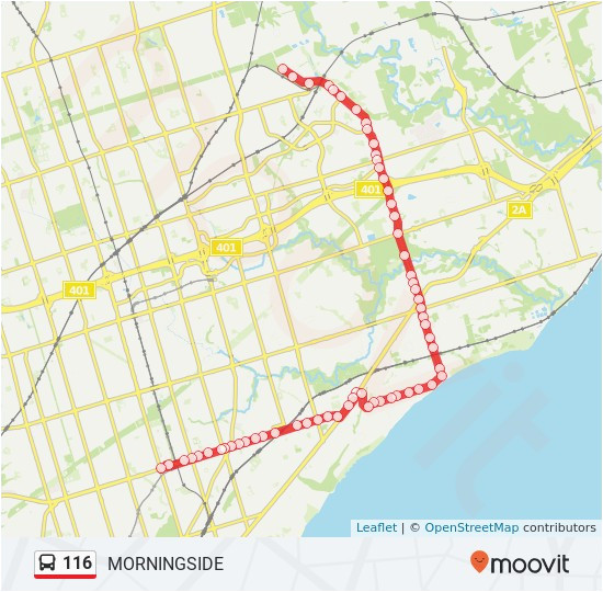 Canada Line Stops Map 116 Route Time Schedules Stops Maps Eglinton Ave East