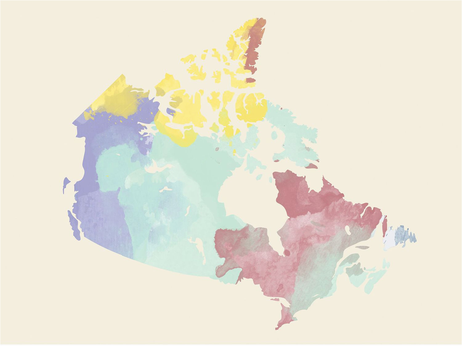 Canada Map In French Provinces and Capitals | secretmuseum