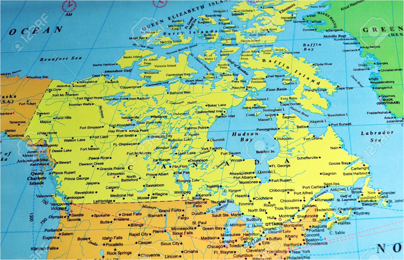 canada all types of maps