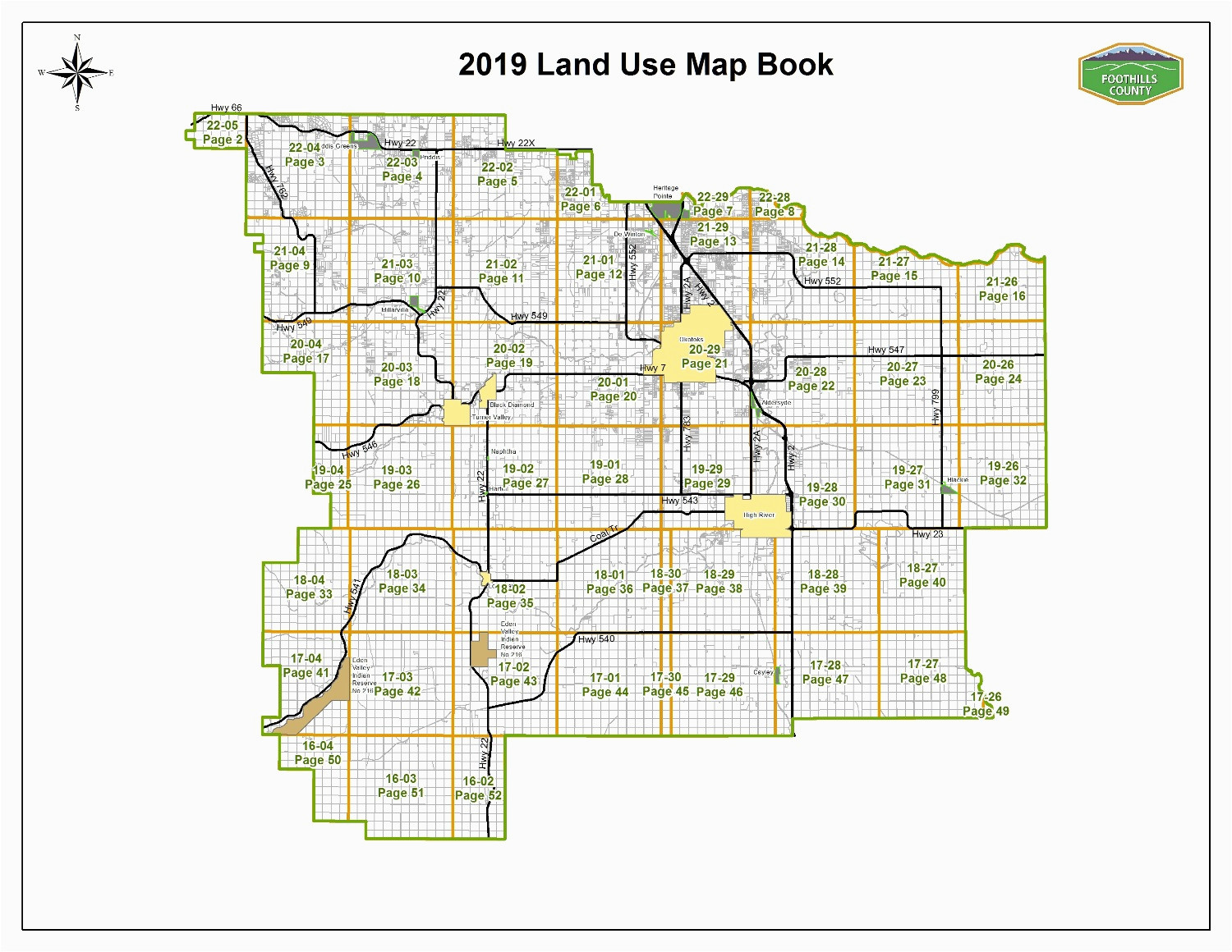 md foothills land use maps