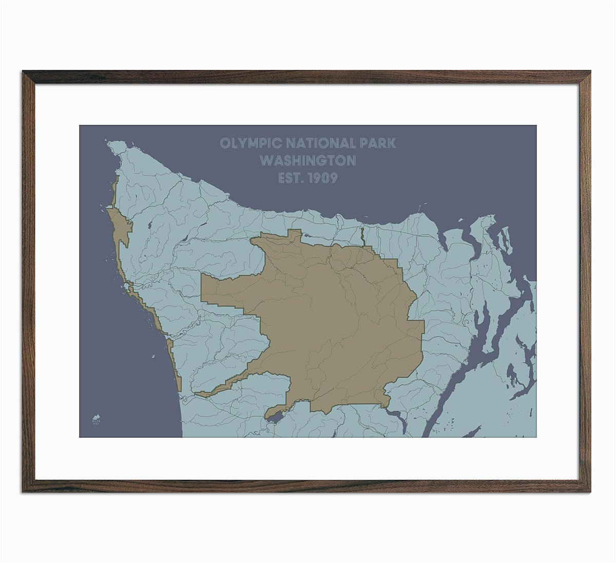 olympic national park map