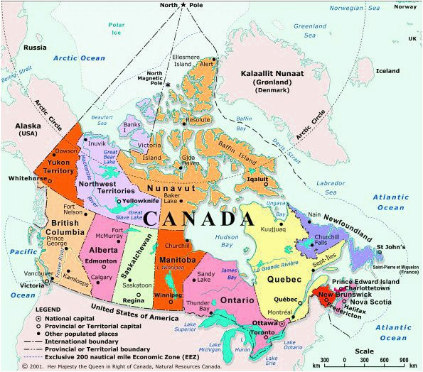 maps of canada maps of canadian provinces and territories