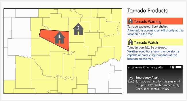 understand tornado alerts