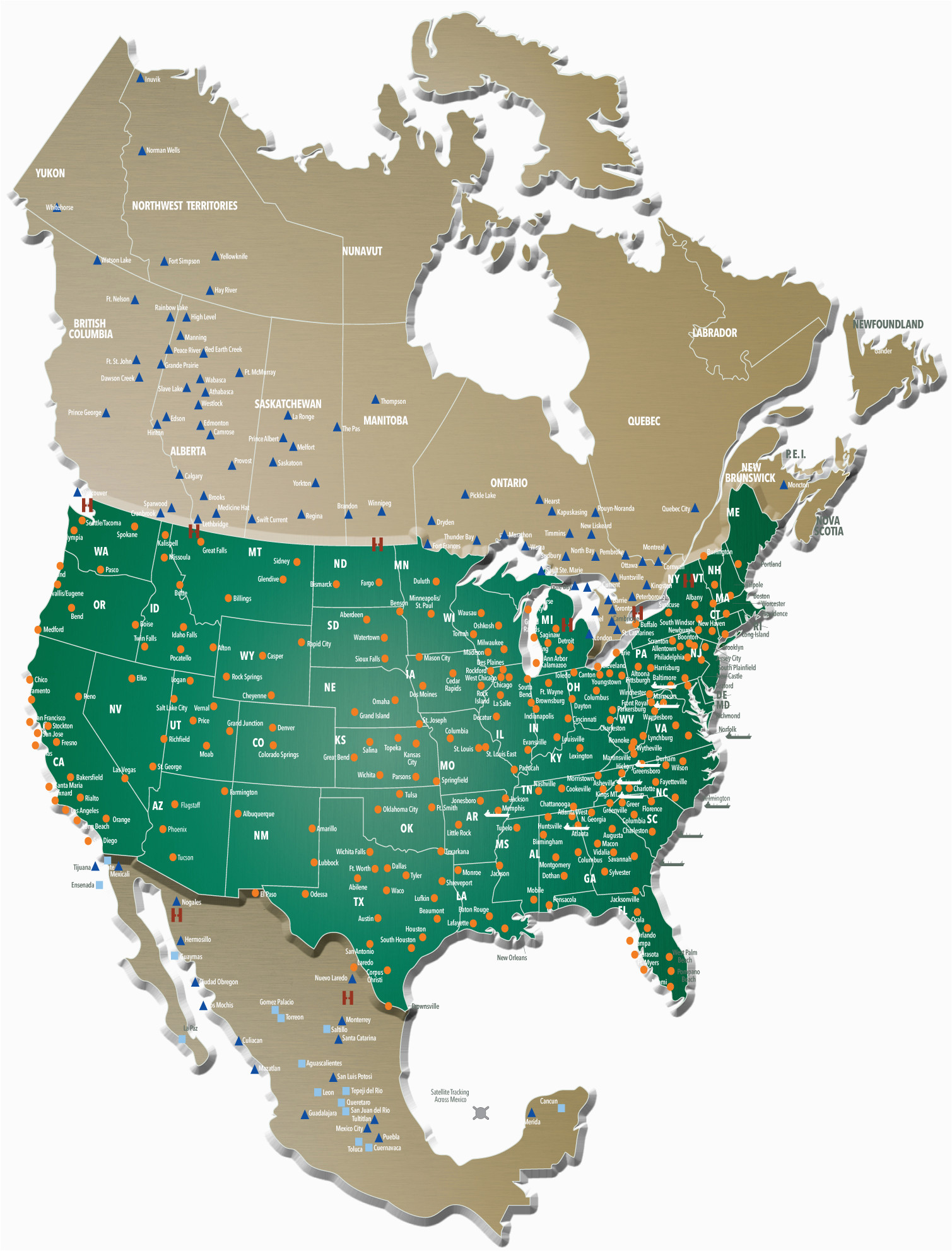 57 Images for : Map Of Canada And Usa Border - Kodeposid