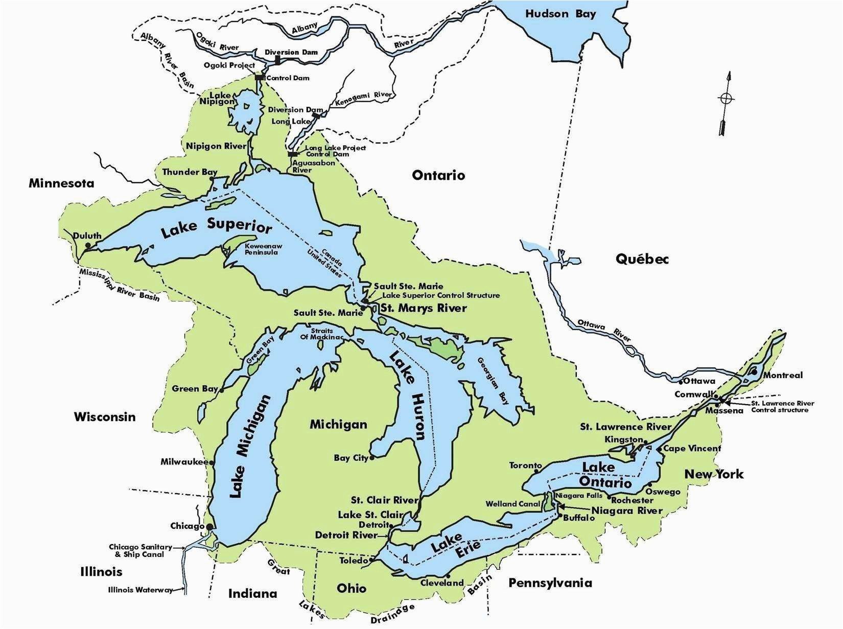 Canada Waterways Map   Canada Waterways Map 22 Maps Of Rivers Collection Cfpafirephoto Org Of Canada Waterways Map 