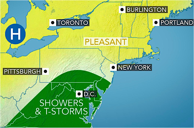 heat humidity to take a break in northeastern us during