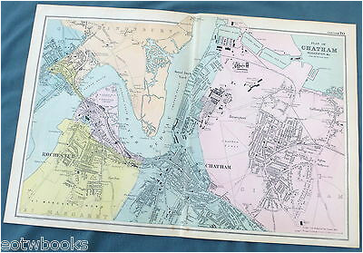 1769 kent andrews dury herbert antique map original