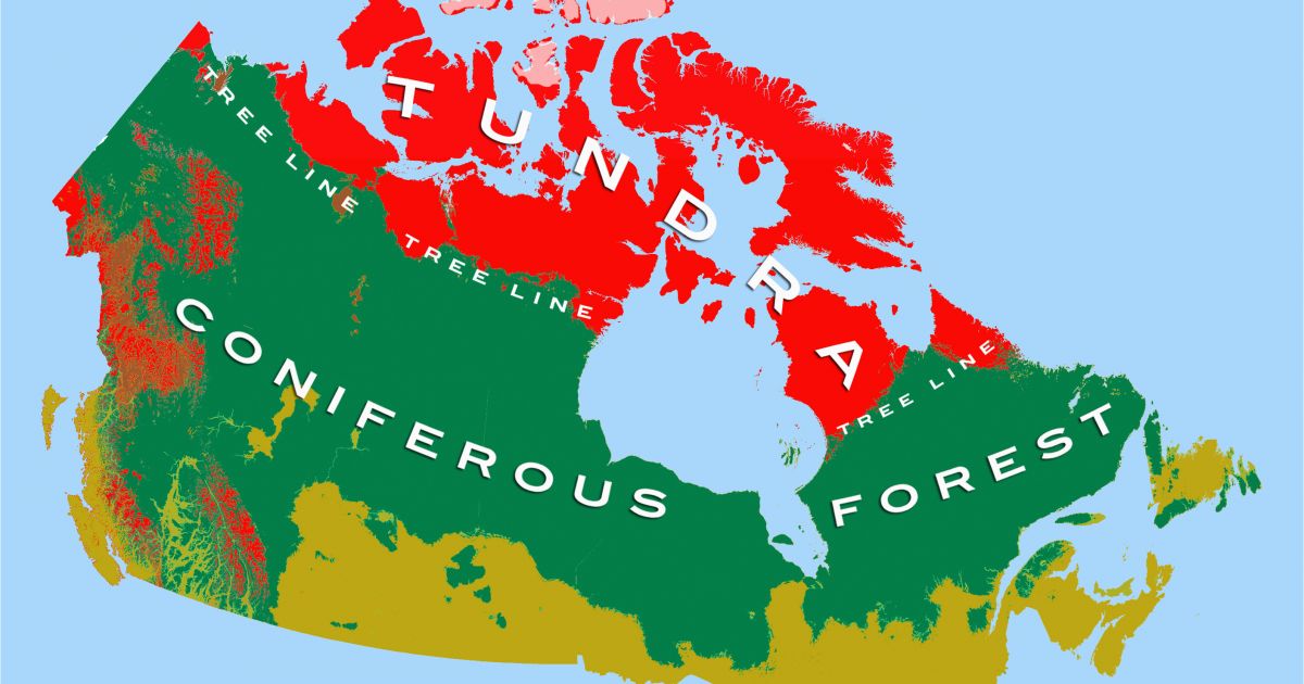 7 Climate Regions Of Canada Map - United States Map