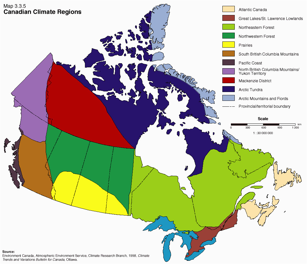 climate and main natural resources canada ontario map