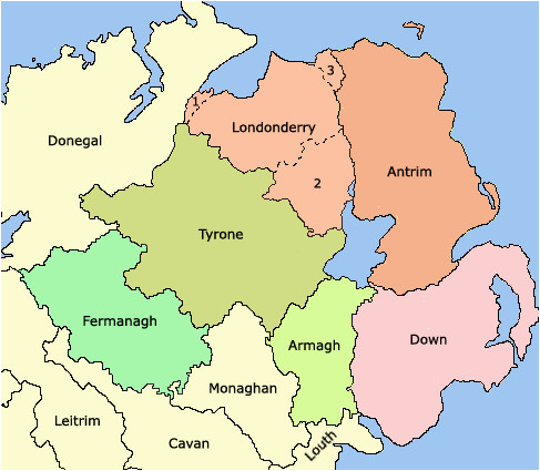 counties of northern ireland wikipedia