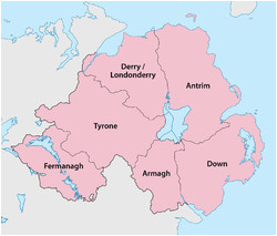 counties of northern ireland wikipedia