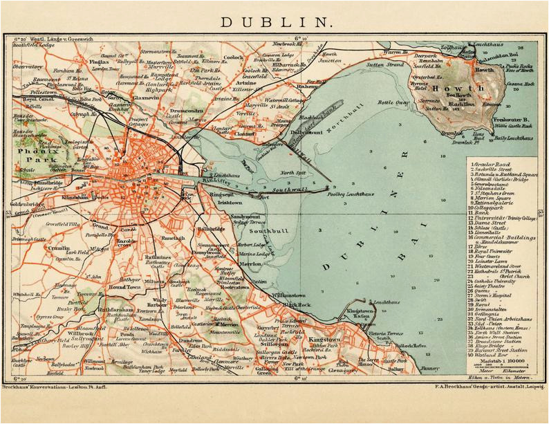map of dublin 6 ireland