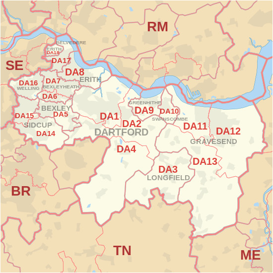 Dartford England Map Dartford Revolvy