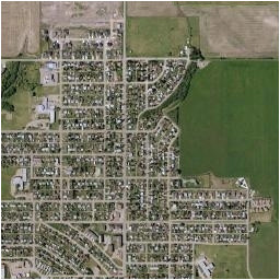 dawson creek map