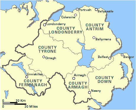 northern ireland belfast antrim armagh down fermanagh