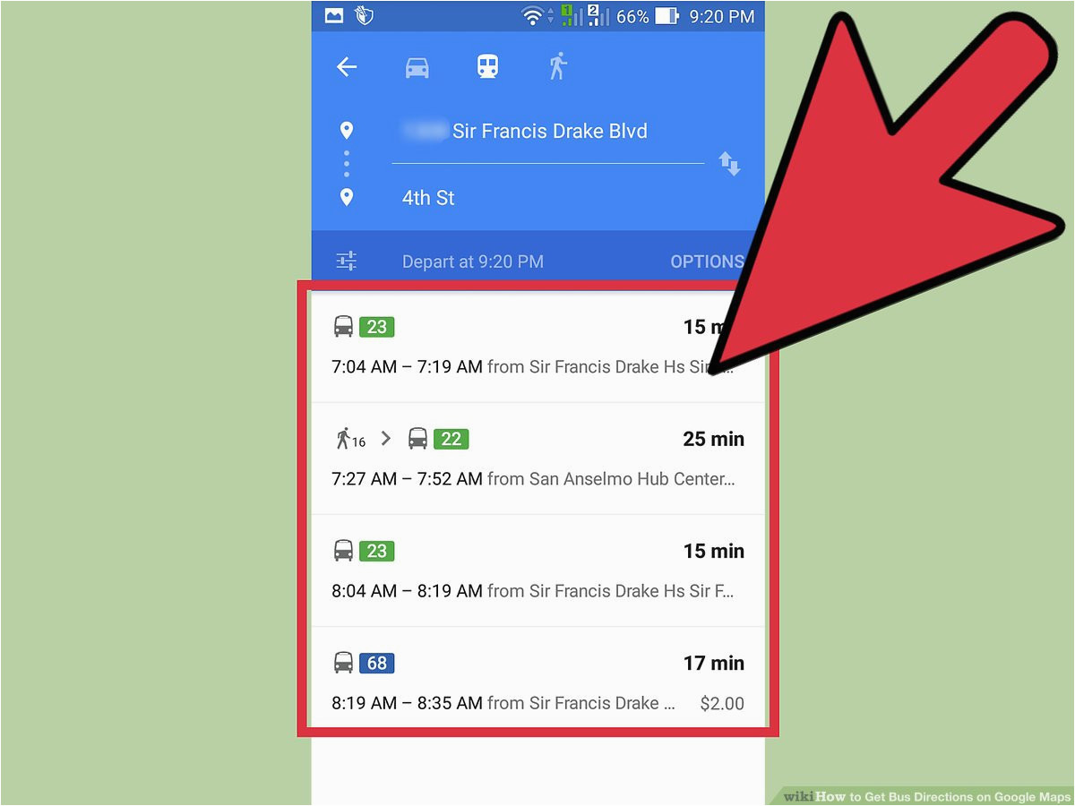 how to get bus directions on google maps 14 steps with