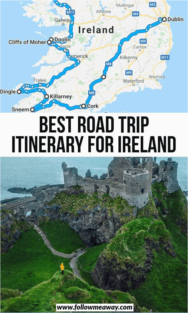 Doolin Ireland Map The Perfect Ireland Road Trip Itinerary You Should Steal Of Doolin Ireland Map 