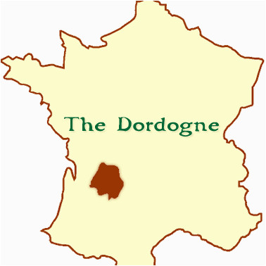 map of france dordogne region