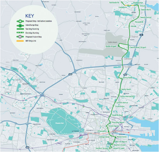 swords to dublin city in 35 mins new bus planners want to