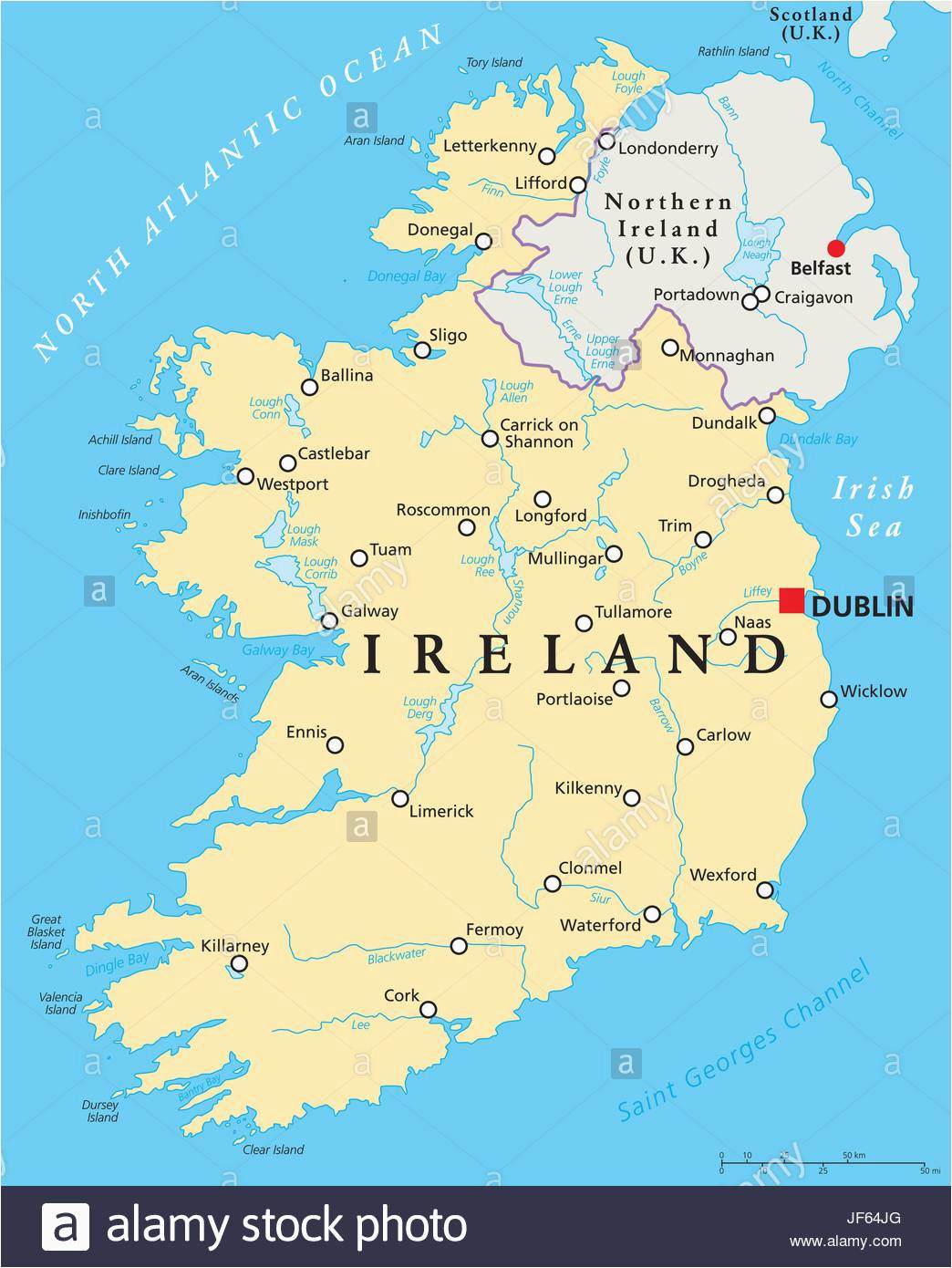 ireland map stock photos ireland map stock images alamy