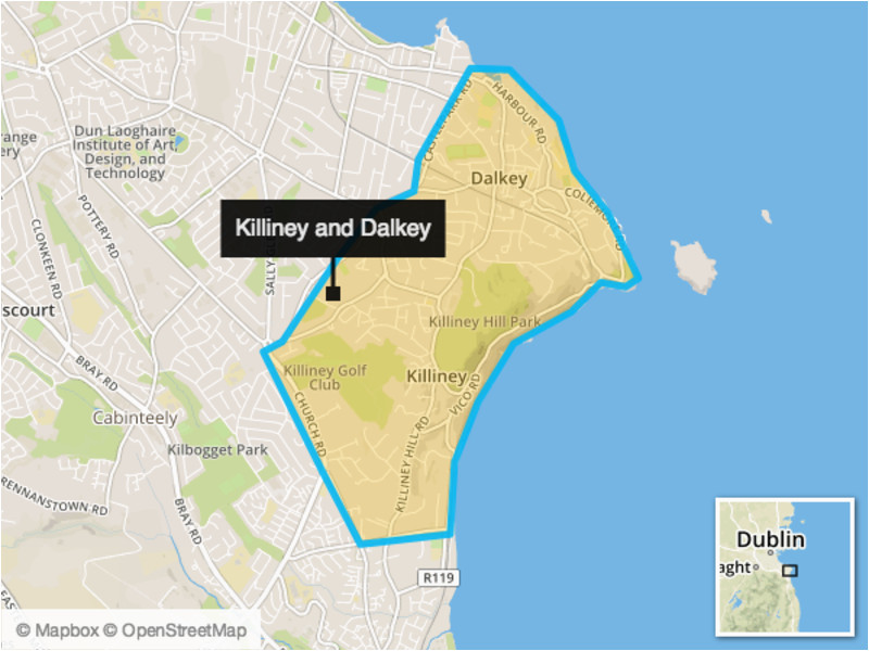 killiney and dalkey two irish coastal villages that make up