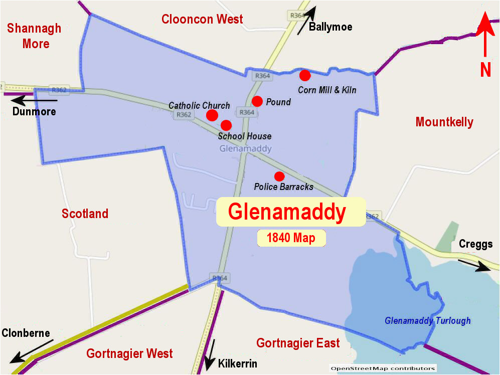 glenamaddy townland