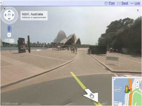 street view s new look on google maps australia