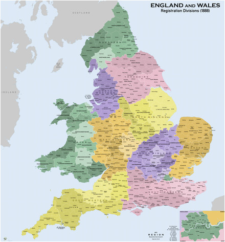 subdivisions of england revolvy