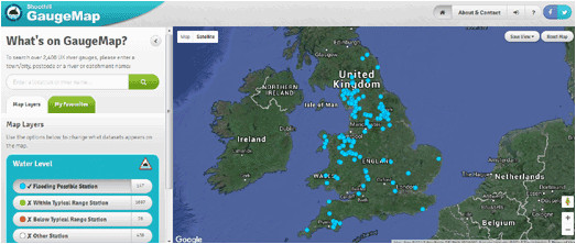 maps mania uk flood maps
