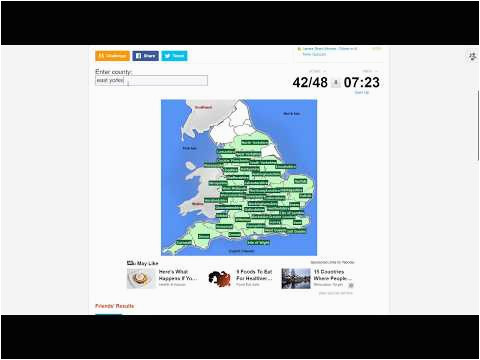 videos matching finding the 48 counties on a blank map of england
