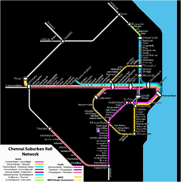 chennai mrts train timings route map chennai metro trin