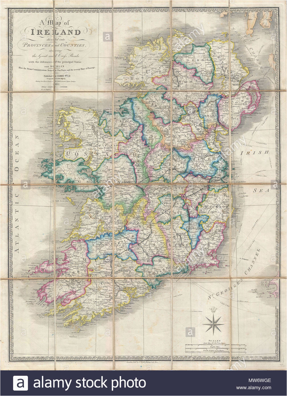 provinces map ireland stock photos provinces map ireland stock